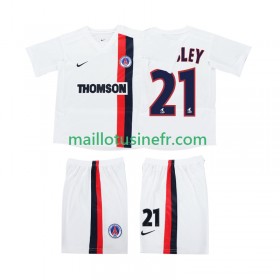 Maillot de Foot AC Milan WESLEY 21 2003 Extérieur Retro 2002 - Enfant